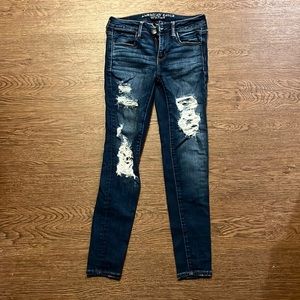 Ripped jegging
